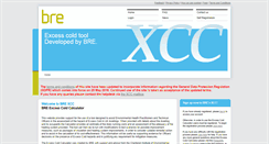 Desktop Screenshot of excesscold.com